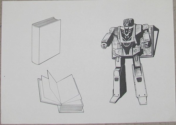 Unproduced G1 Personal Organizer Transforms Your Journal Into An Autobot Or Decepticon  (1 of 2)